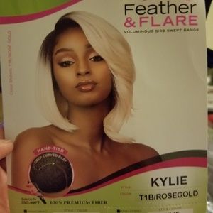 Rosegold lace front wig